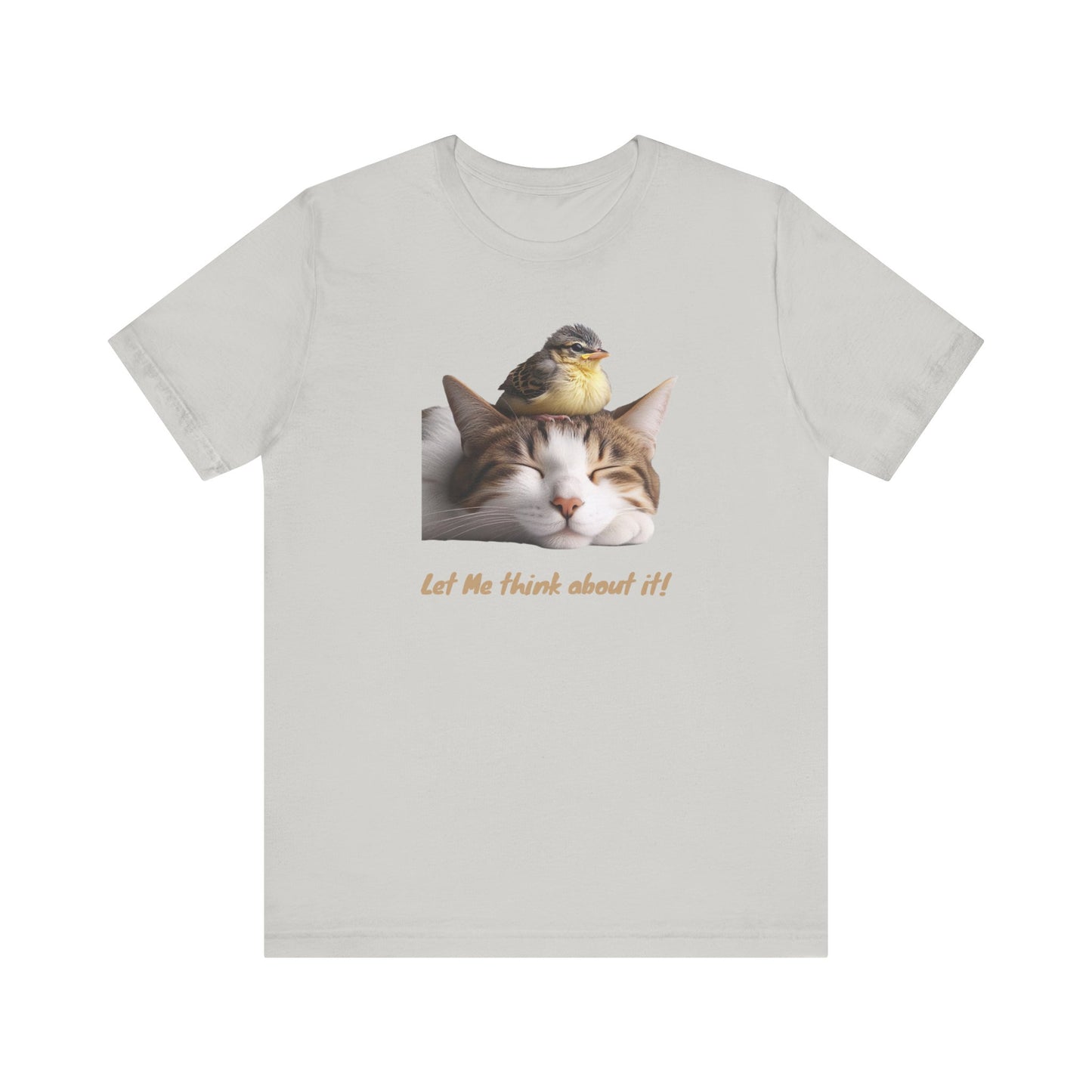 Cat and Bird T-shirt