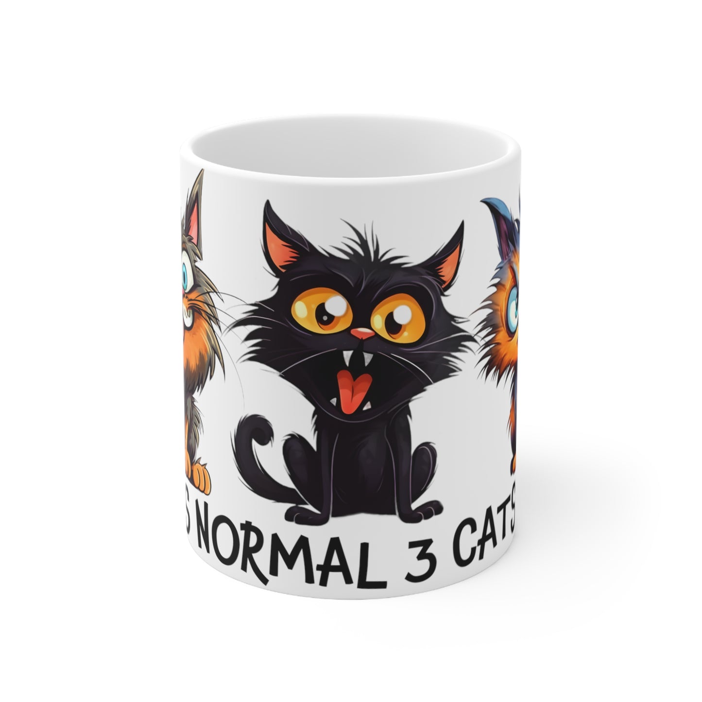 Cats White Mug (11oz).