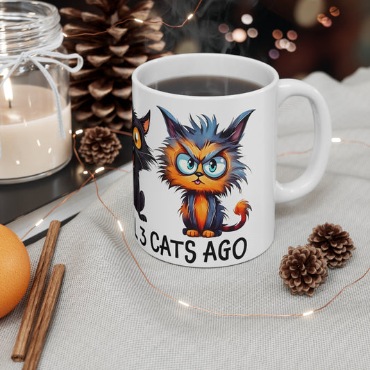 Cats White Mug (11oz).