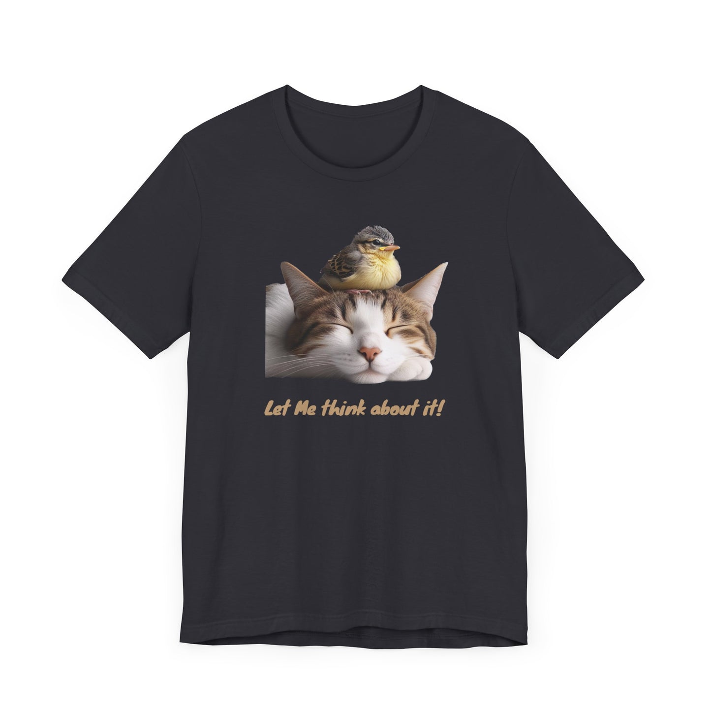 Cat and Bird T-shirt