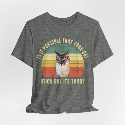 Cat photo T-Shirt.