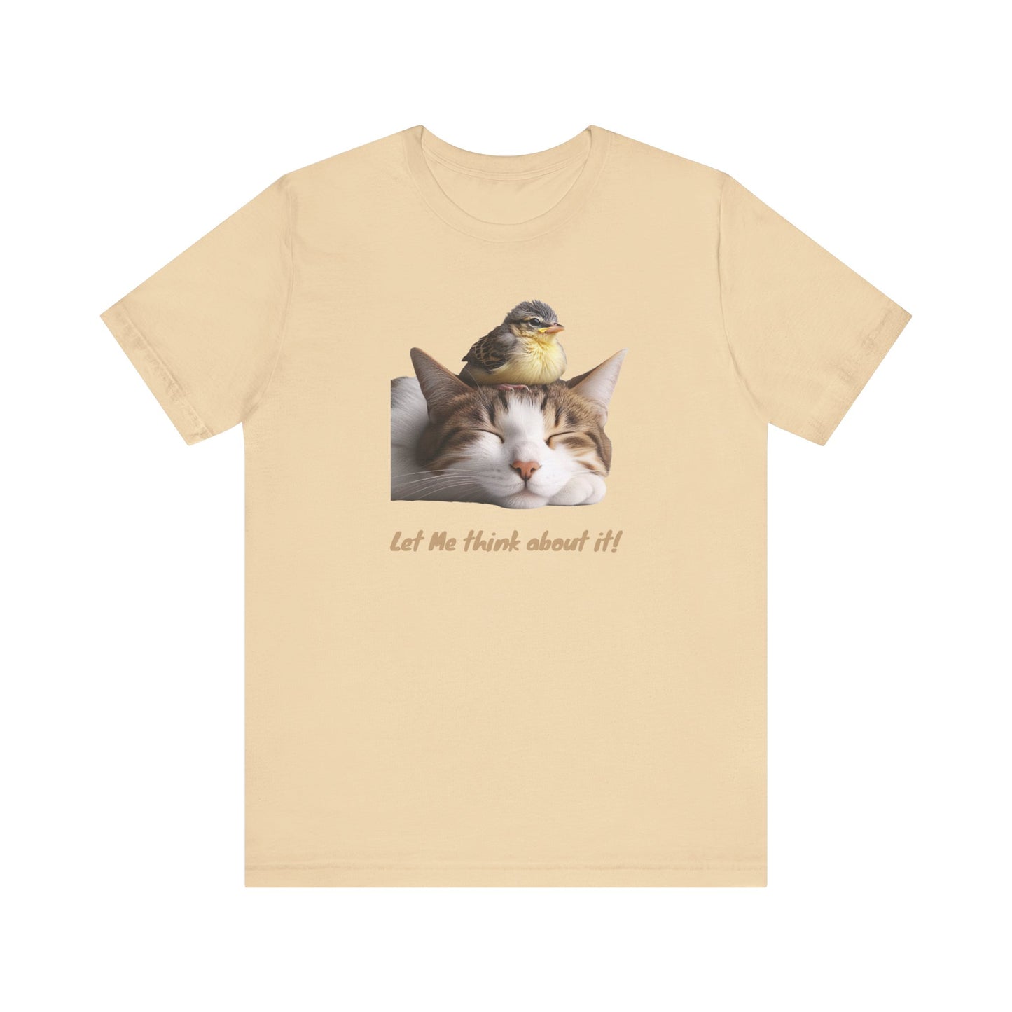 Cat and Bird T-shirt