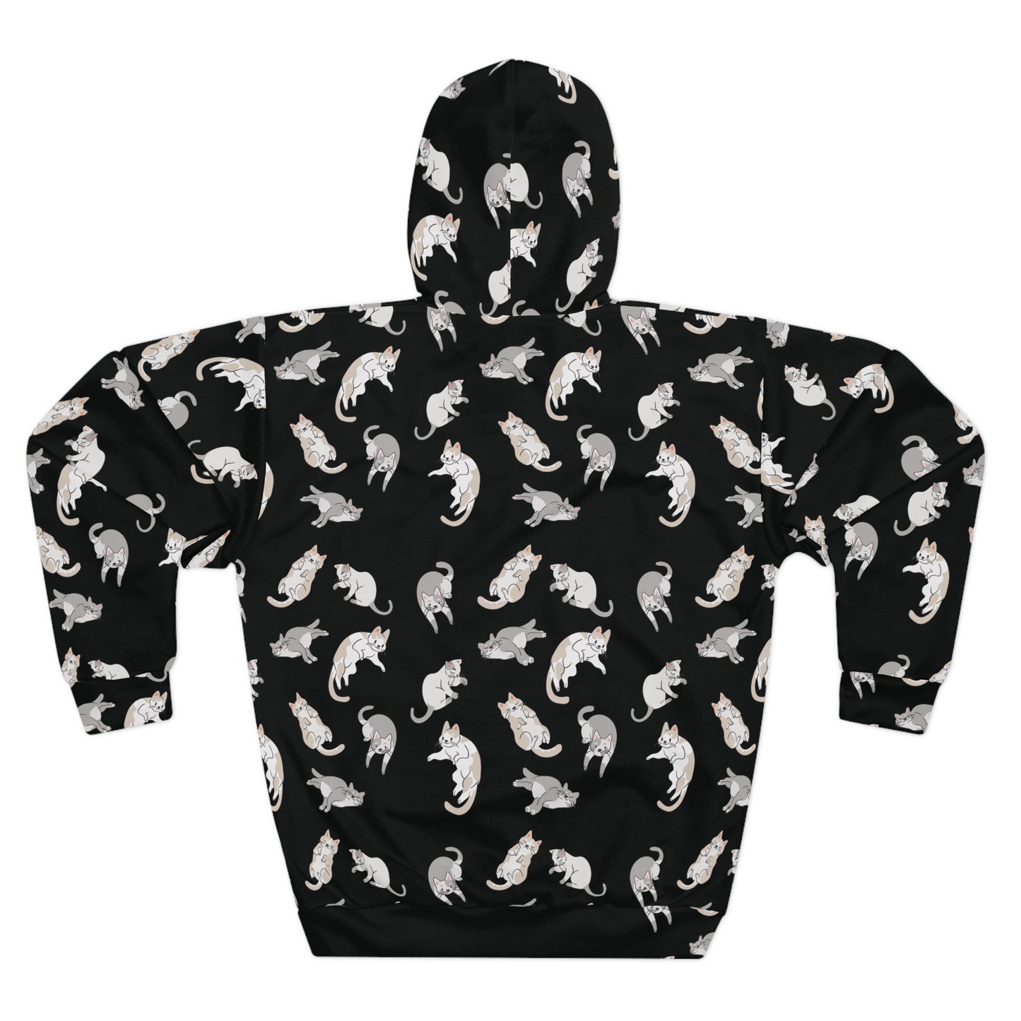 Multi Cats Pullover Hoodie (AOP)