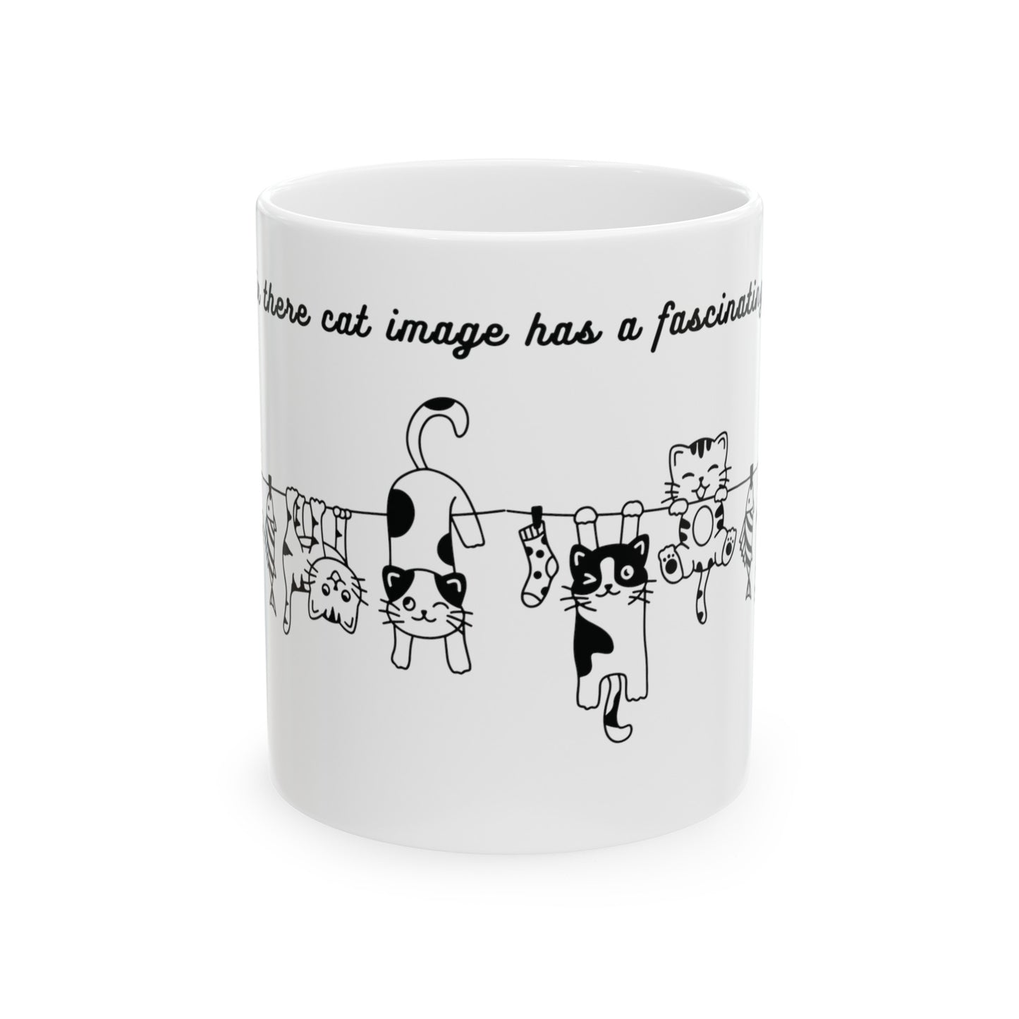 Hang in There Cats Mug, (11oz, 15oz)