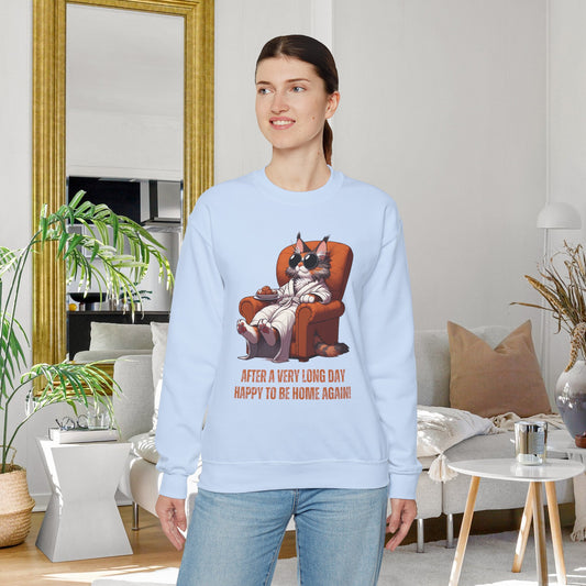 Cat relax Sweatshirt.