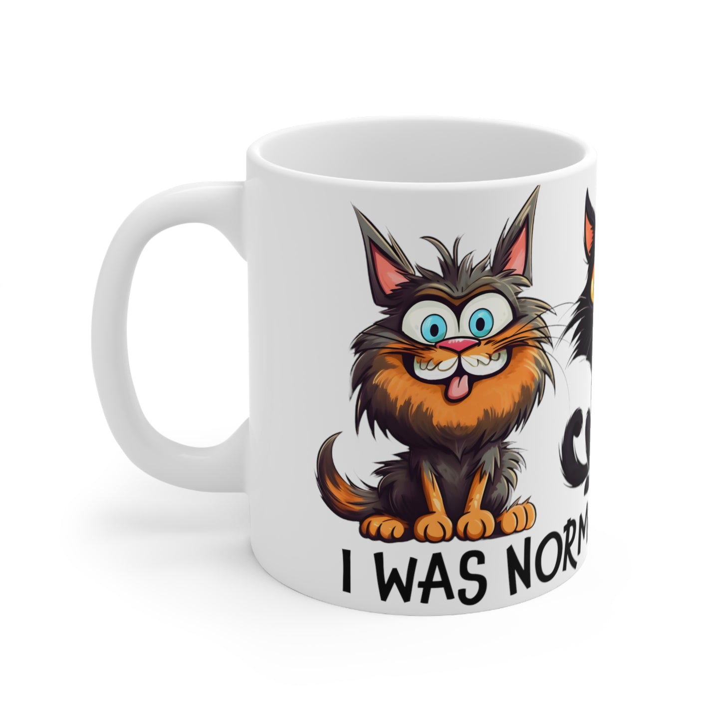 Cats White Mug (11oz).