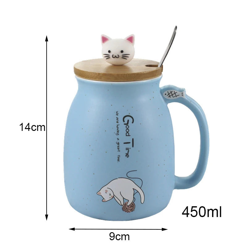 Creative colored cat Mug