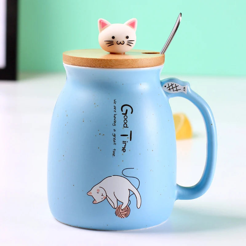 Creative colored cat Mug