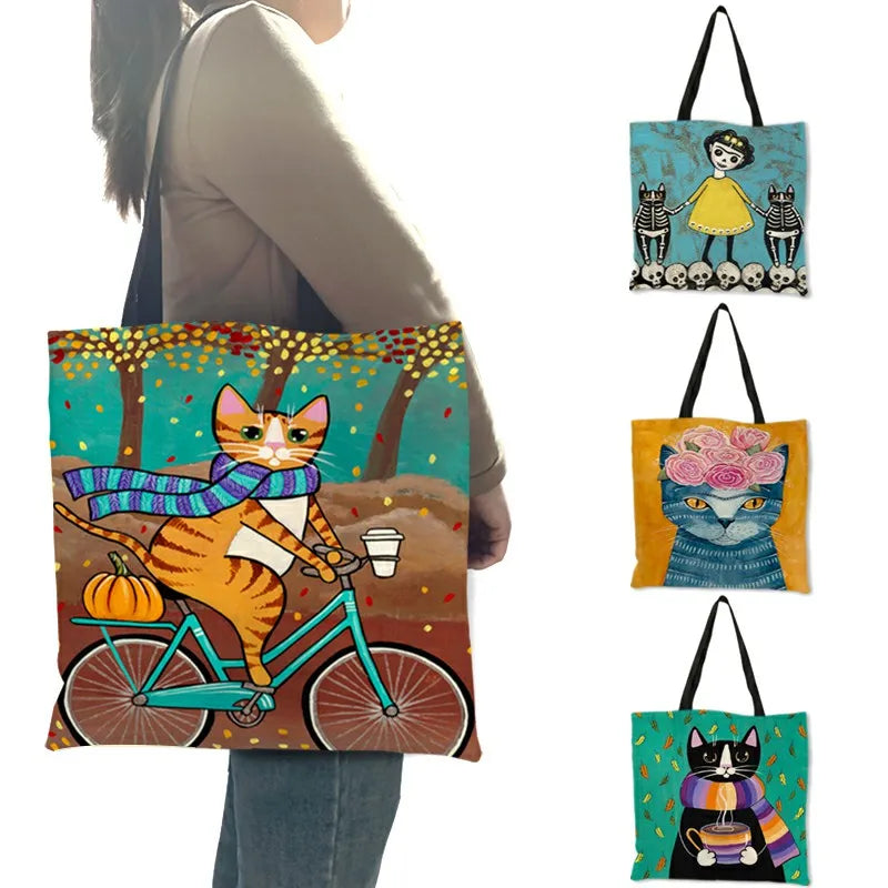 Cat Tote Bag