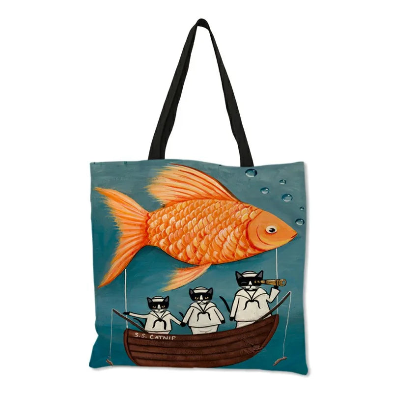 Cat Tote Bag