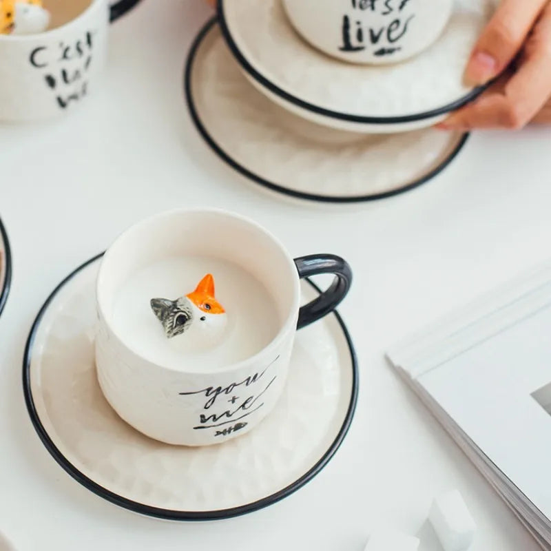 Cat inside Cup