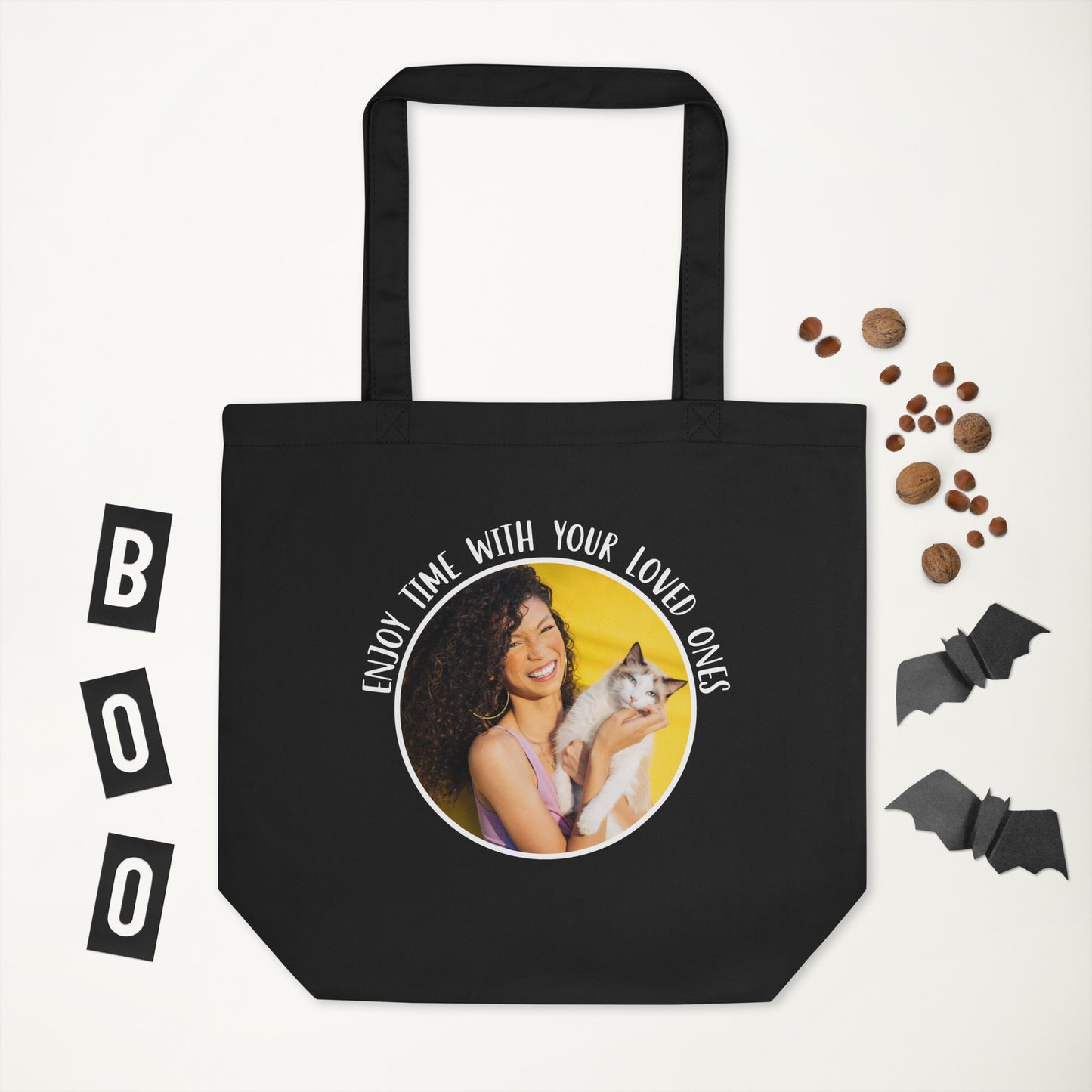 Personalized Tote Bag Enjoy Time