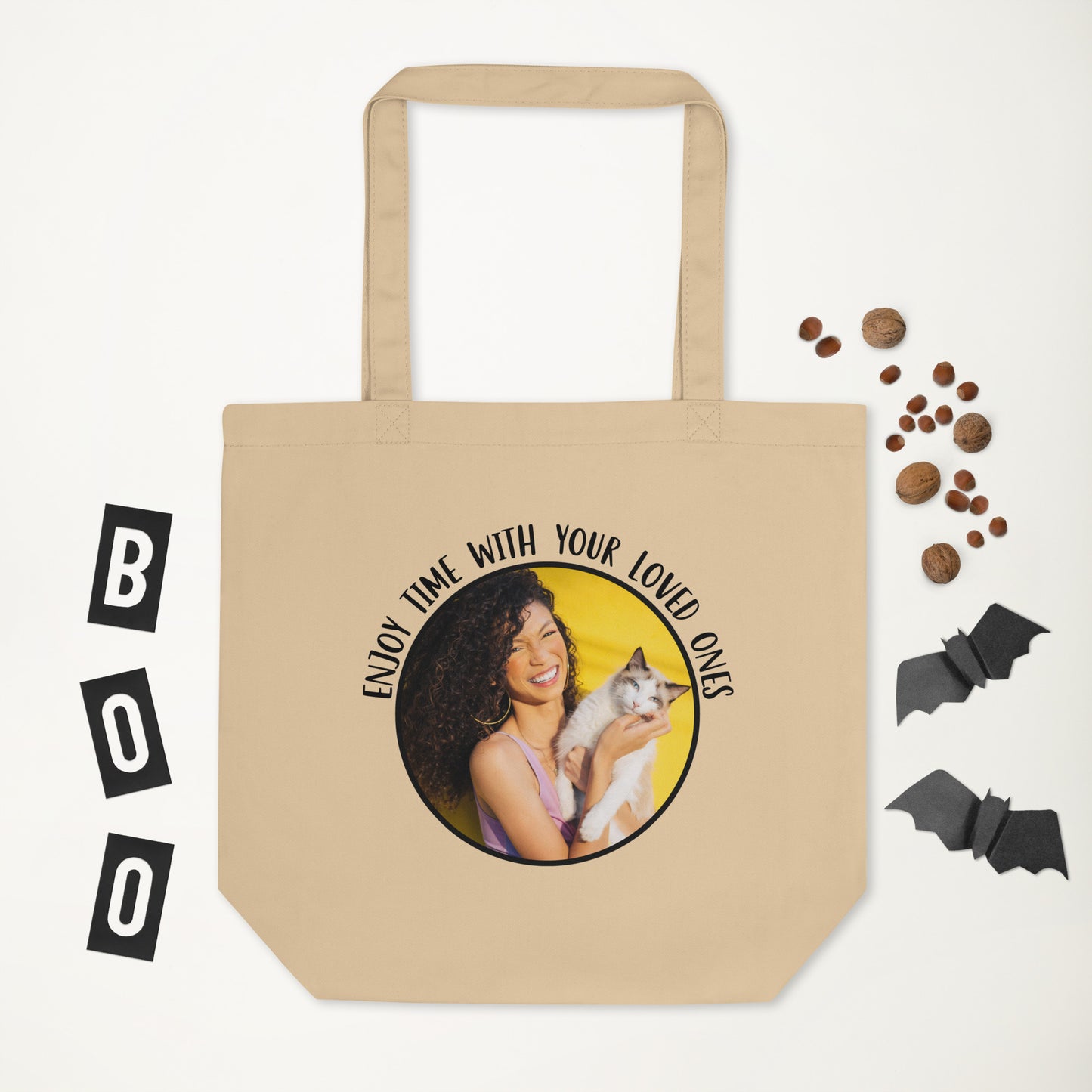 Personalized Tote Bag Enjoy Time