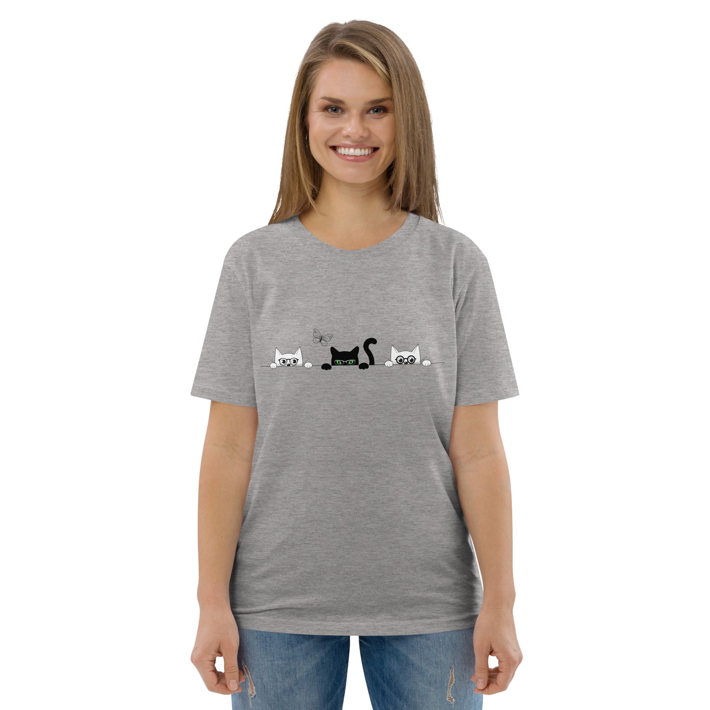 Three Cats with Glasses t-shirt