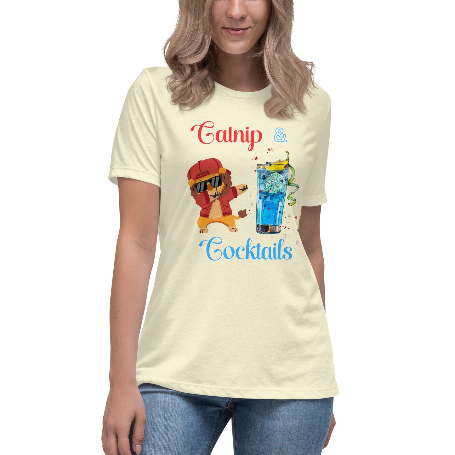 Cat Lover's Tee - Catnip & Cocktails