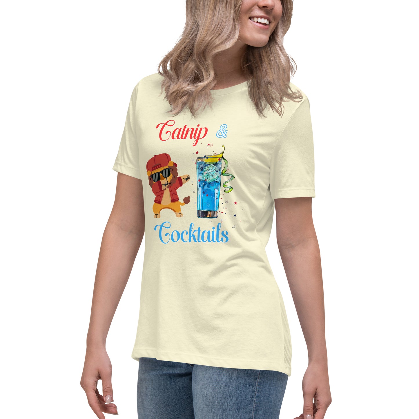 Cat Lover's Tee - Catnip & Cocktails