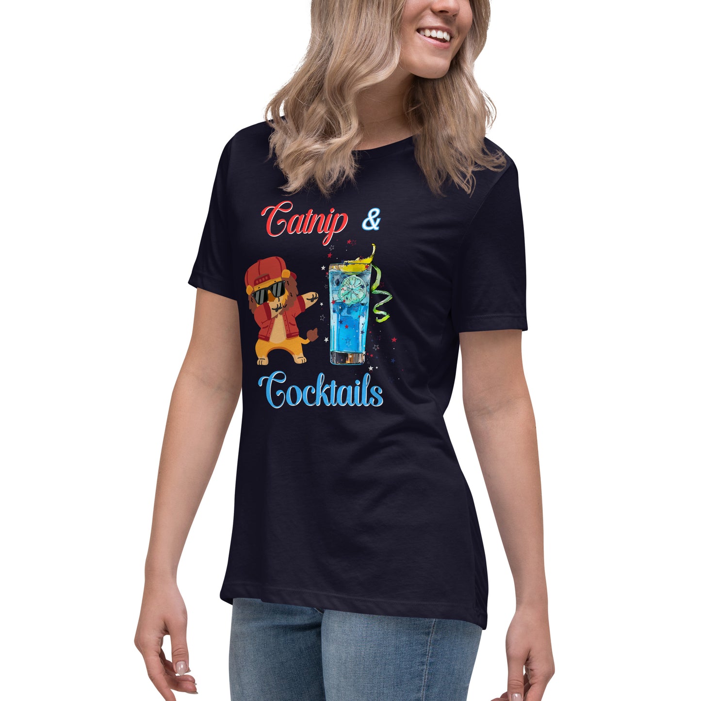 Cat Lover's Tee - Catnip & Cocktails