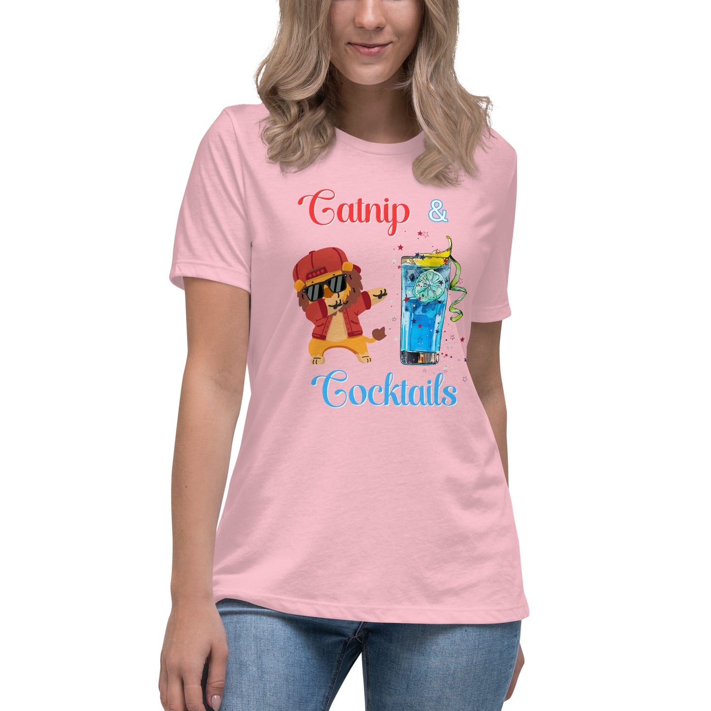 Cat Lover's Tee - Catnip & Cocktails