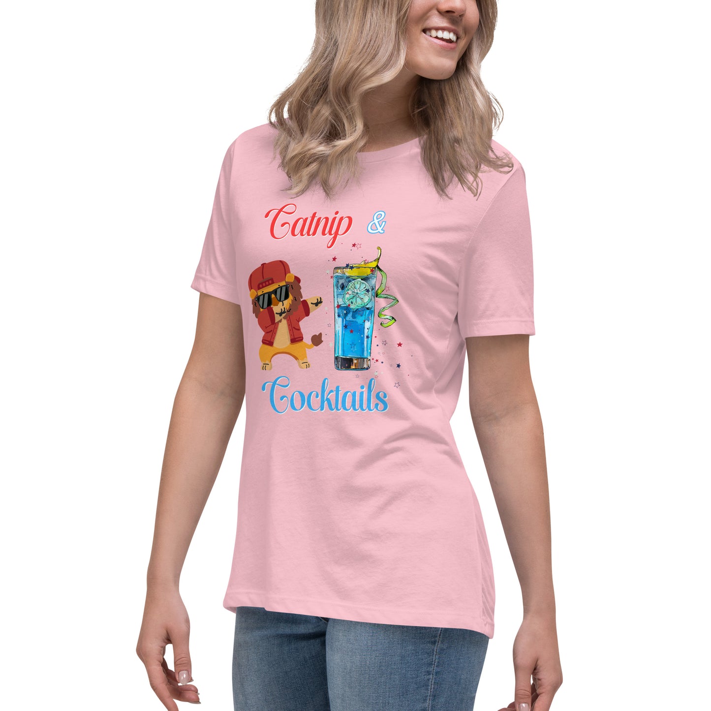 Cat Lover's Tee - Catnip & Cocktails