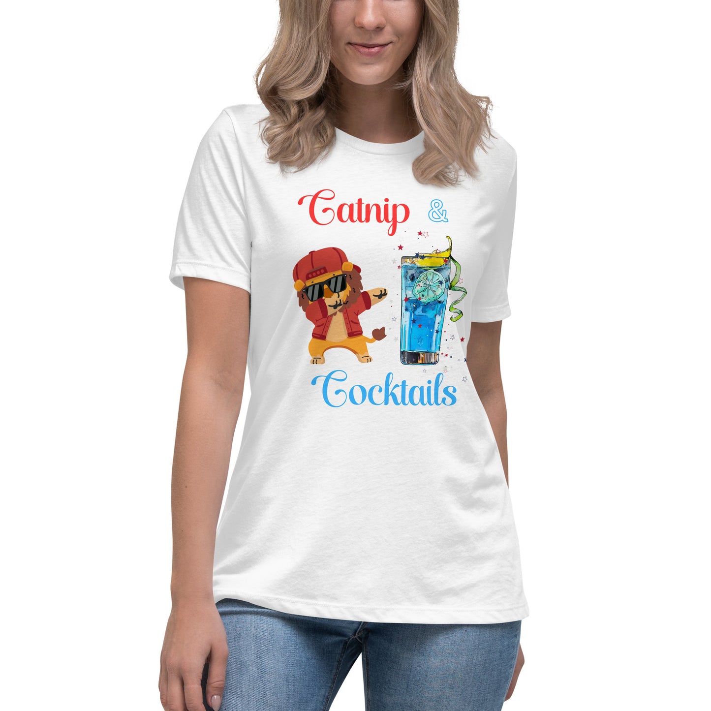 Cat Lover's Tee - Catnip & Cocktails