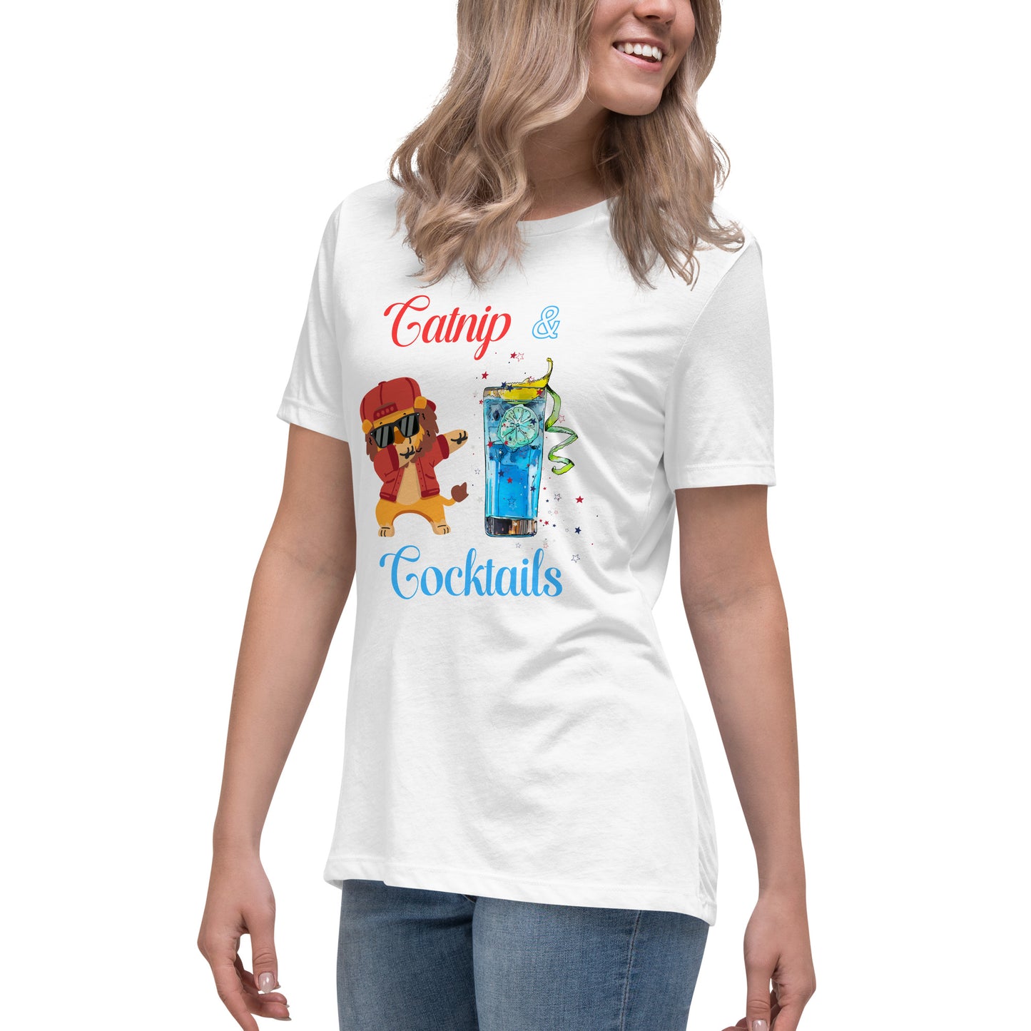 Cat Lover's Tee - Catnip & Cocktails